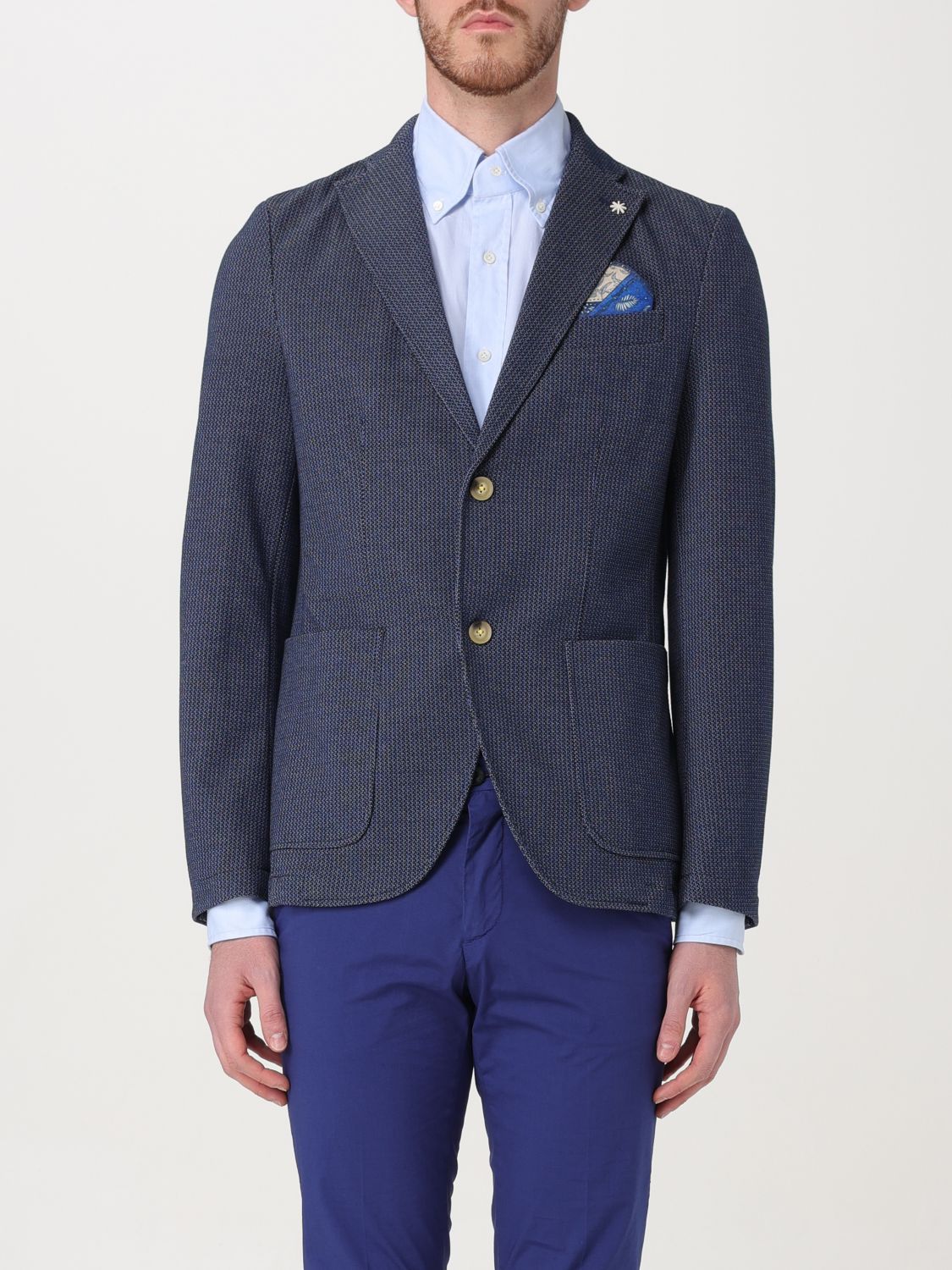 Manuel Ritz Blazer MANUEL RITZ Men colour Blue