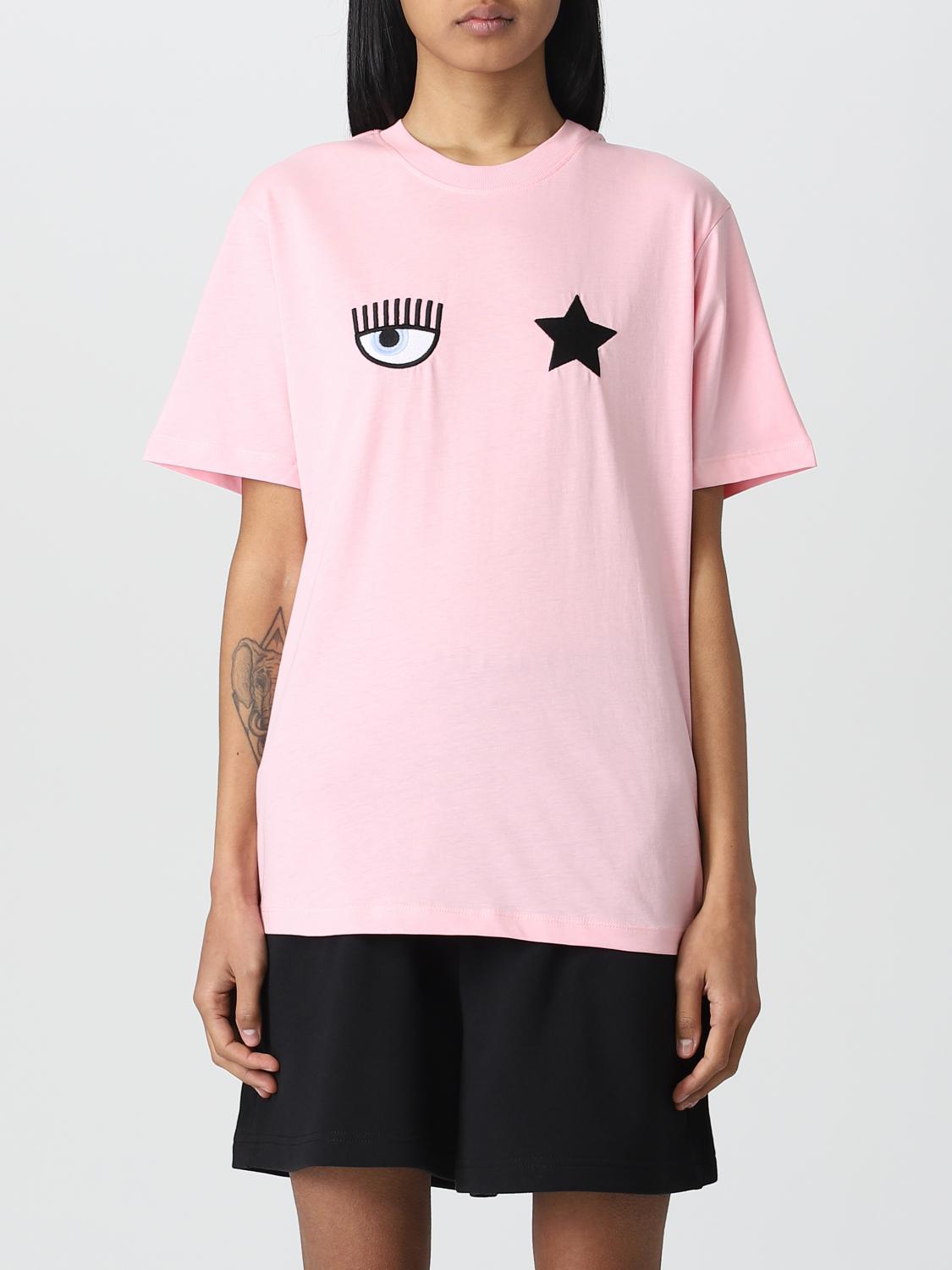 CHIARA FERRAGNI T-Shirt CHIARA FERRAGNI Woman colour Pink