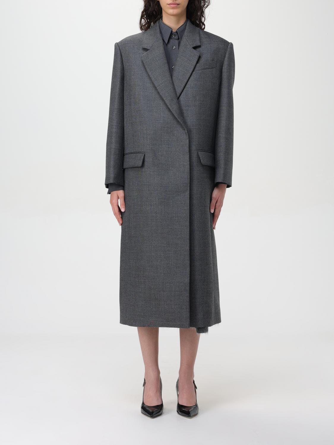 Brunello Cucinelli Coat BRUNELLO CUCINELLI Woman color Grey