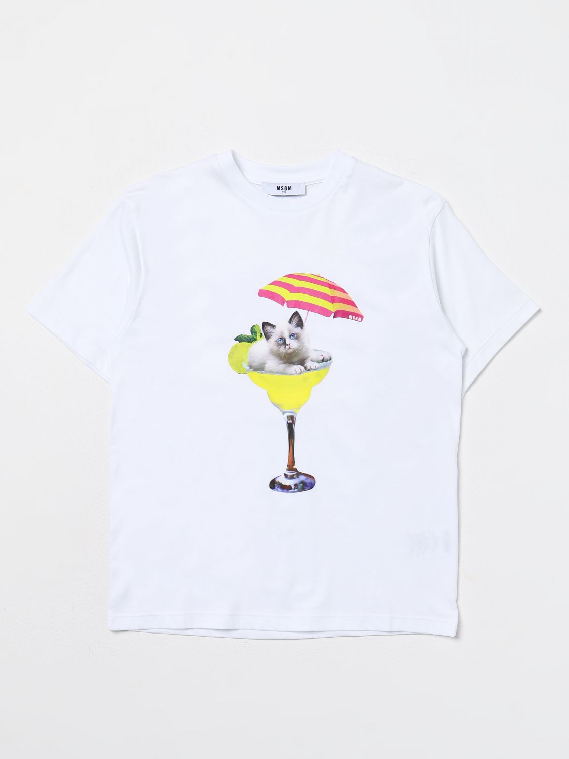 Msgm Kids T-Shirt MSGM KIDS Kids colour White