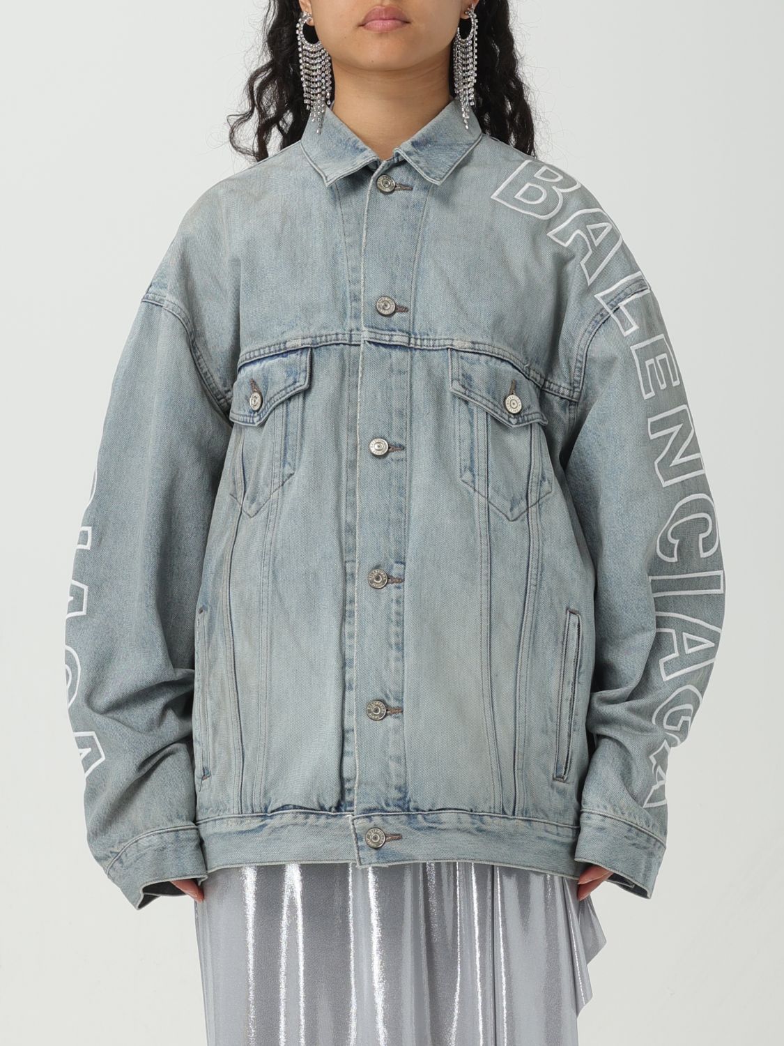 Balenciaga Jacket BALENCIAGA Woman colour Blue