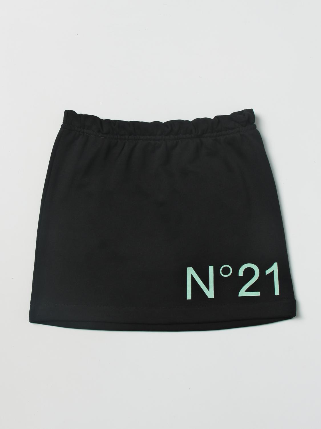 N° 21 Skirt N° 21 Kids colour Black