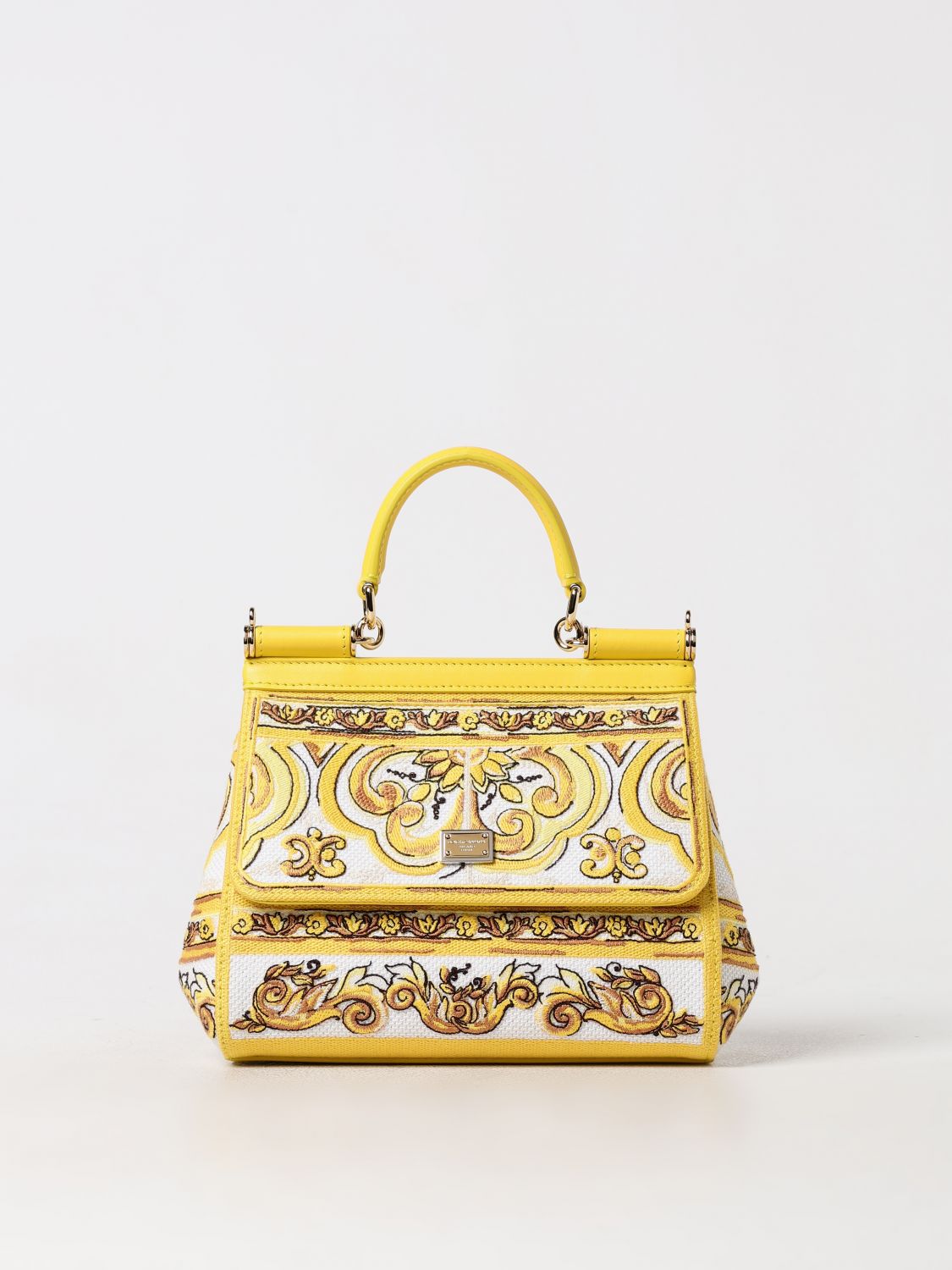 Dolce & Gabbana Handbag DOLCE & GABBANA Woman color Yellow