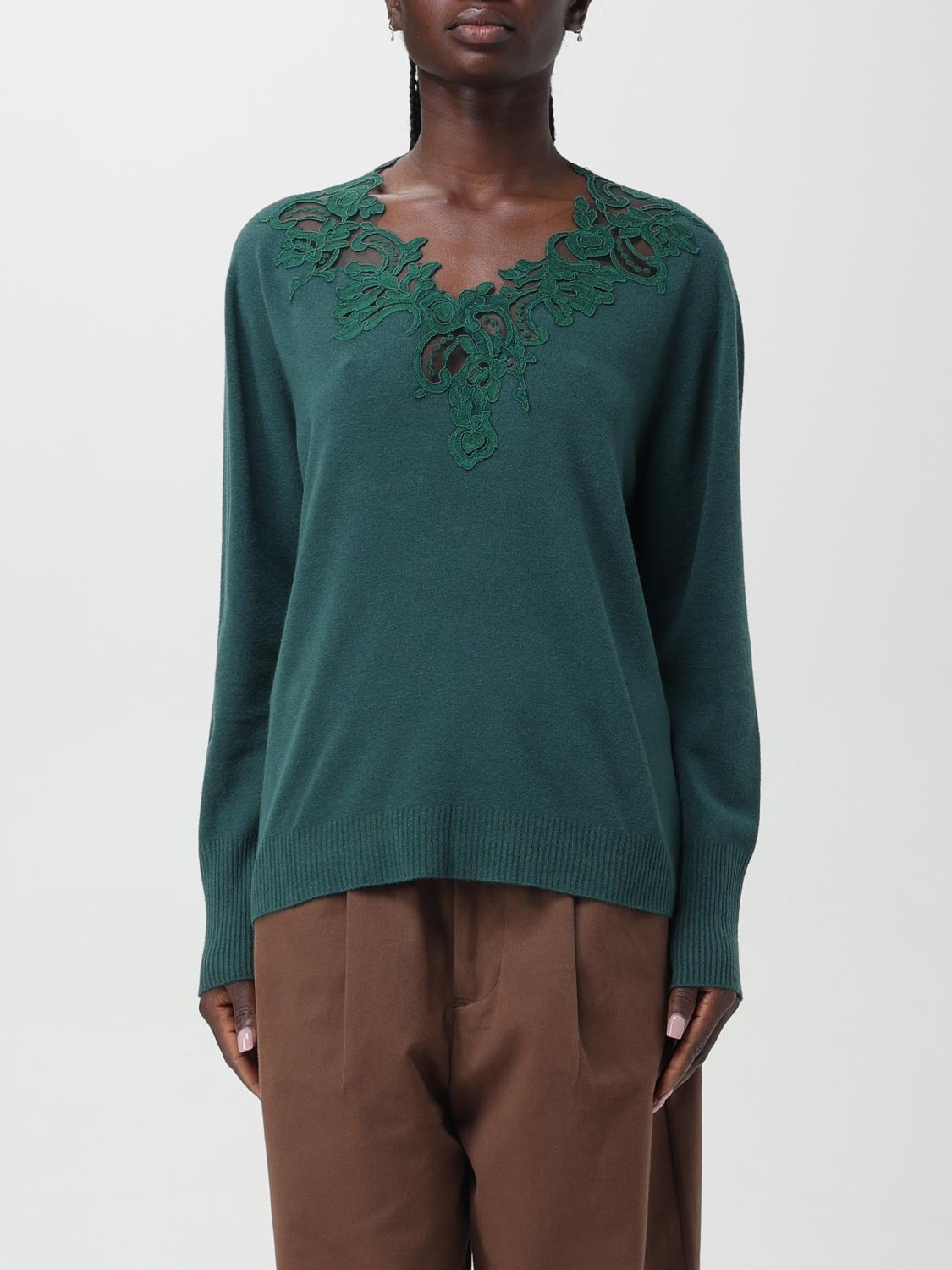 Ermanno Firenze Jumper ERMANNO FIRENZE Woman colour Green