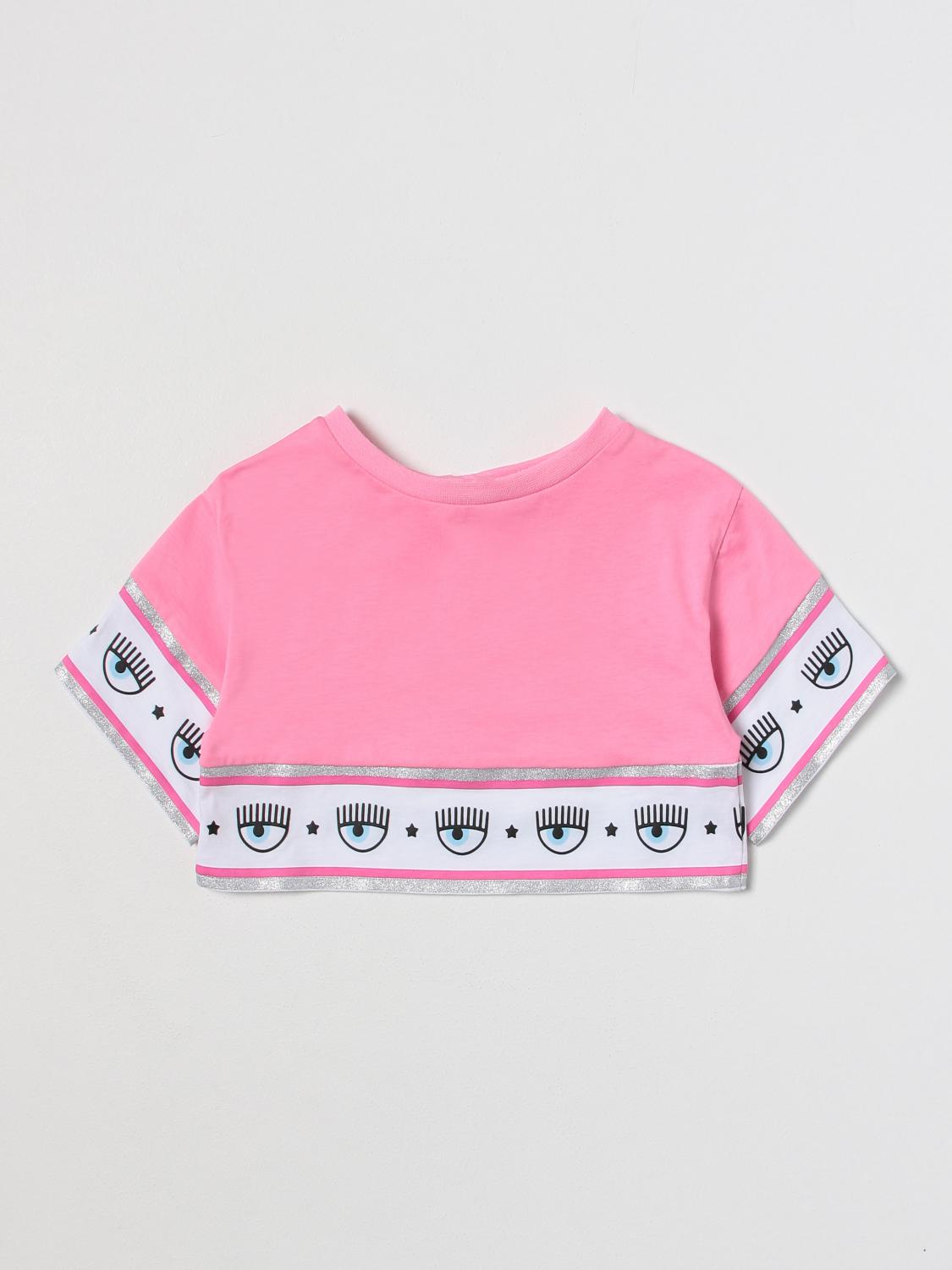 CHIARA FERRAGNI T-Shirt CHIARA FERRAGNI Kids colour Blush Pink