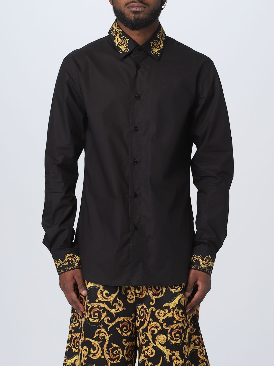 Versace Jeans Couture Shirt VERSACE JEANS COUTURE Men colour Black