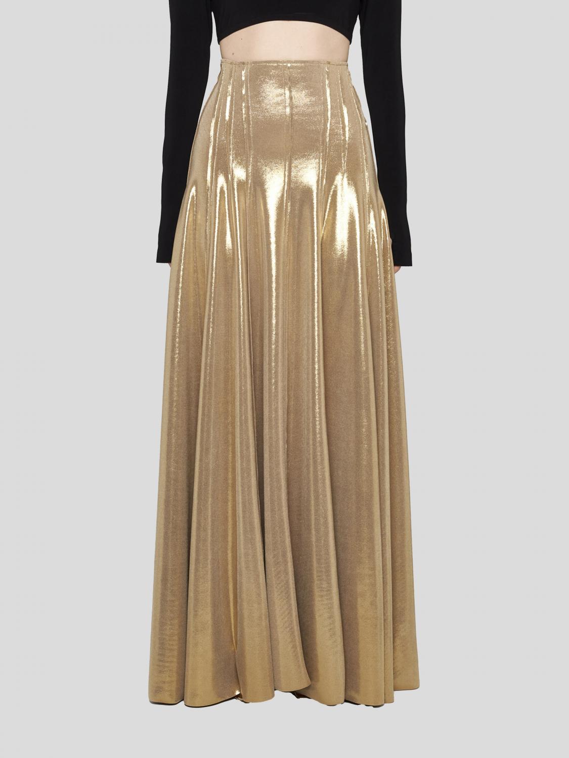 Norma Kamali Skirt NORMA KAMALI Woman color Gold