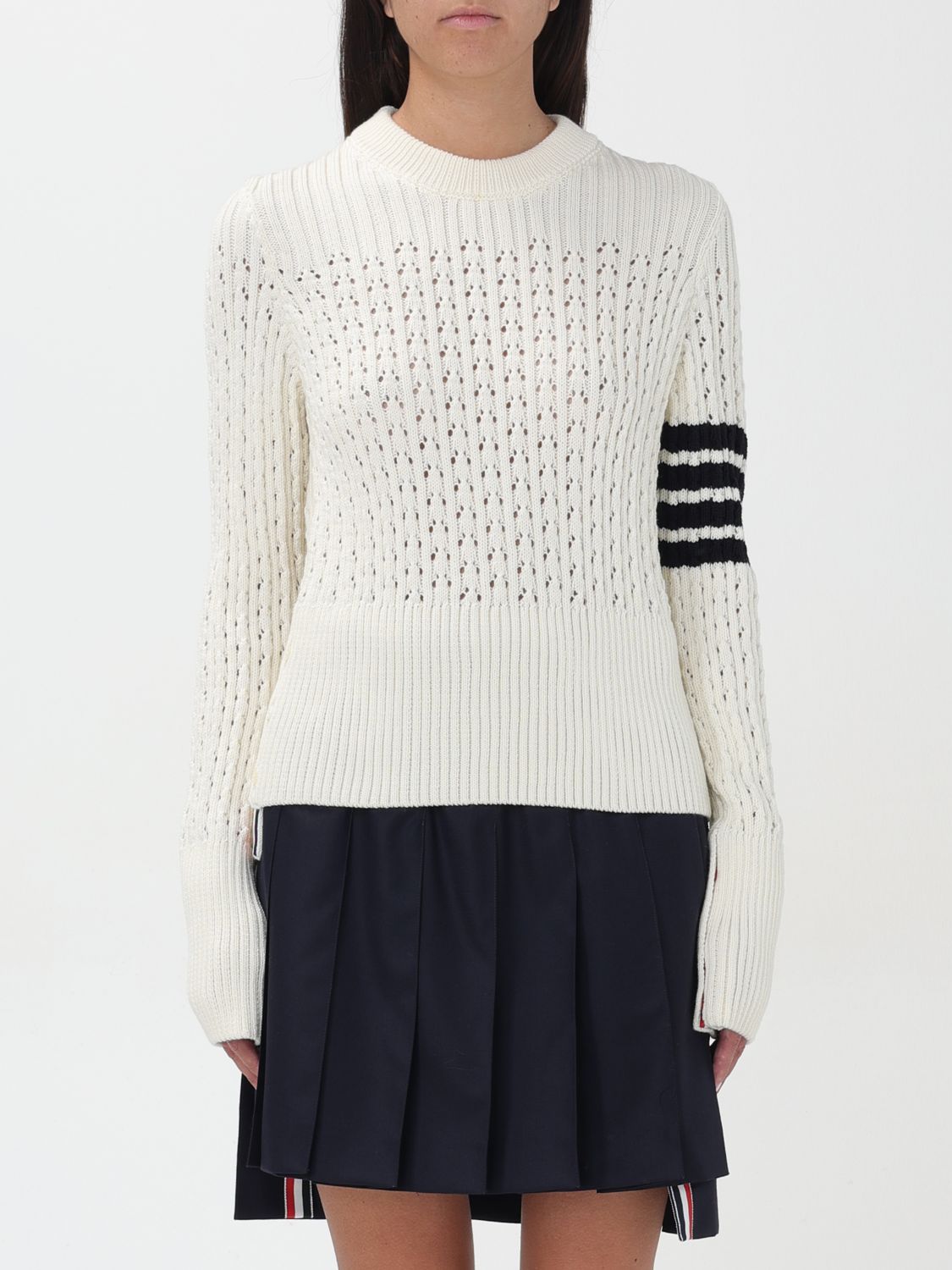 Thom Browne Sweater THOM BROWNE Woman color White