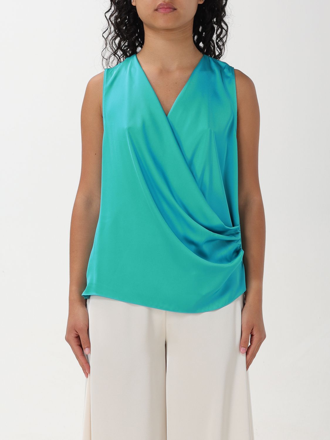 H Couture Top H COUTURE Woman color Green