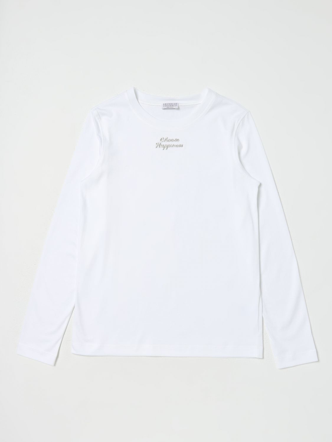 Brunello Cucinelli T-Shirt BRUNELLO CUCINELLI Kids colour White