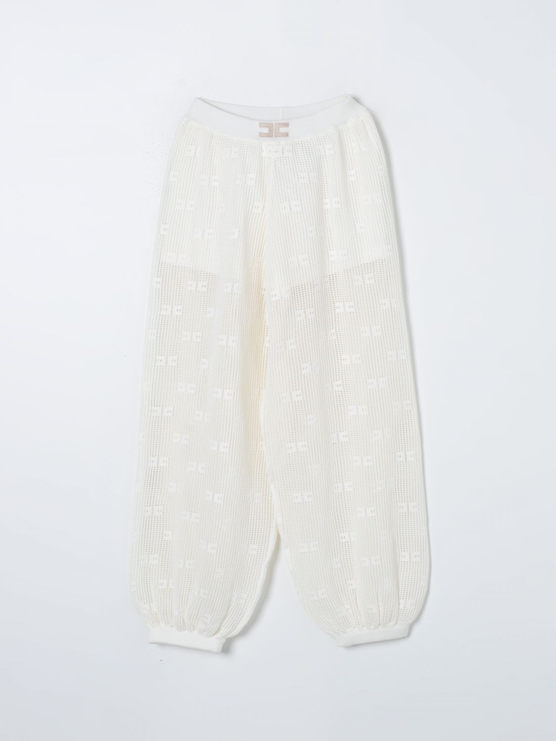 Elisabetta Franchi La Mia Bambina Trousers ELISABETTA FRANCHI LA MIA BAMBINA Kids colour Ivory