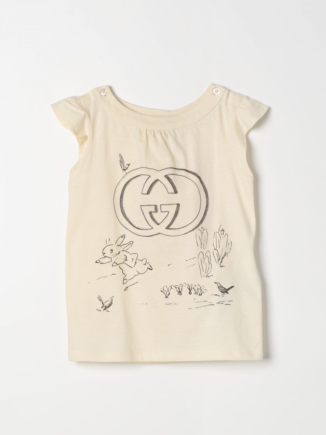 Gucci T-Shirt GUCCI Kids color Ivory