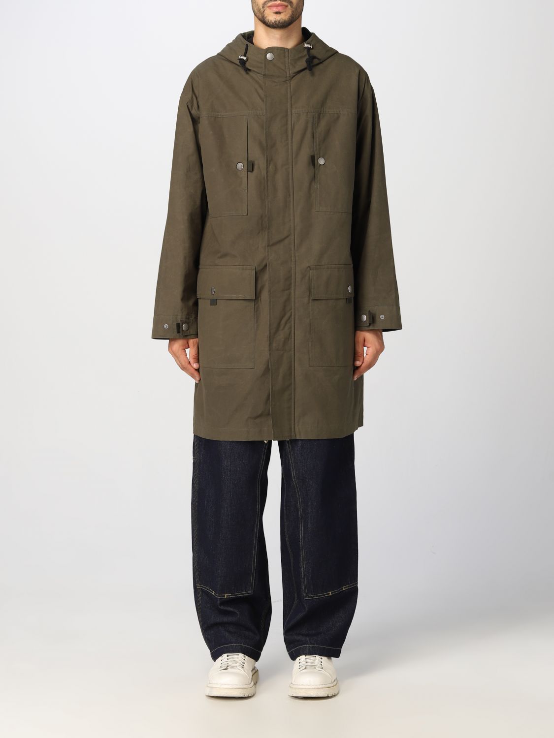 A.P.C. Jacket A.P.C. Men colour Kaki