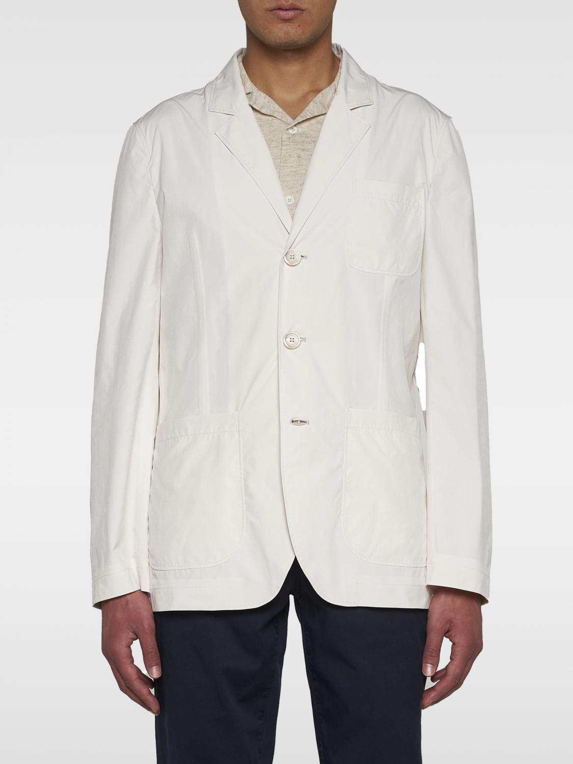 Brunello Cucinelli Blazer BRUNELLO CUCINELLI Men color Ivory