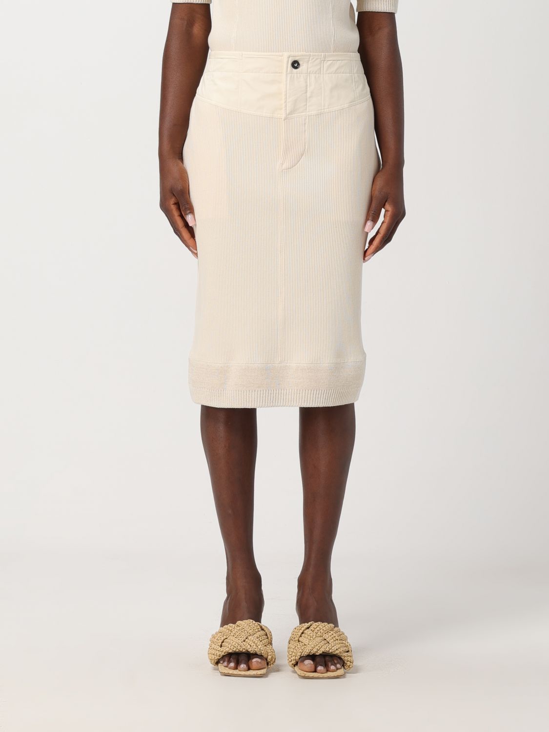 Bottega Veneta Skirt BOTTEGA VENETA Woman colour White