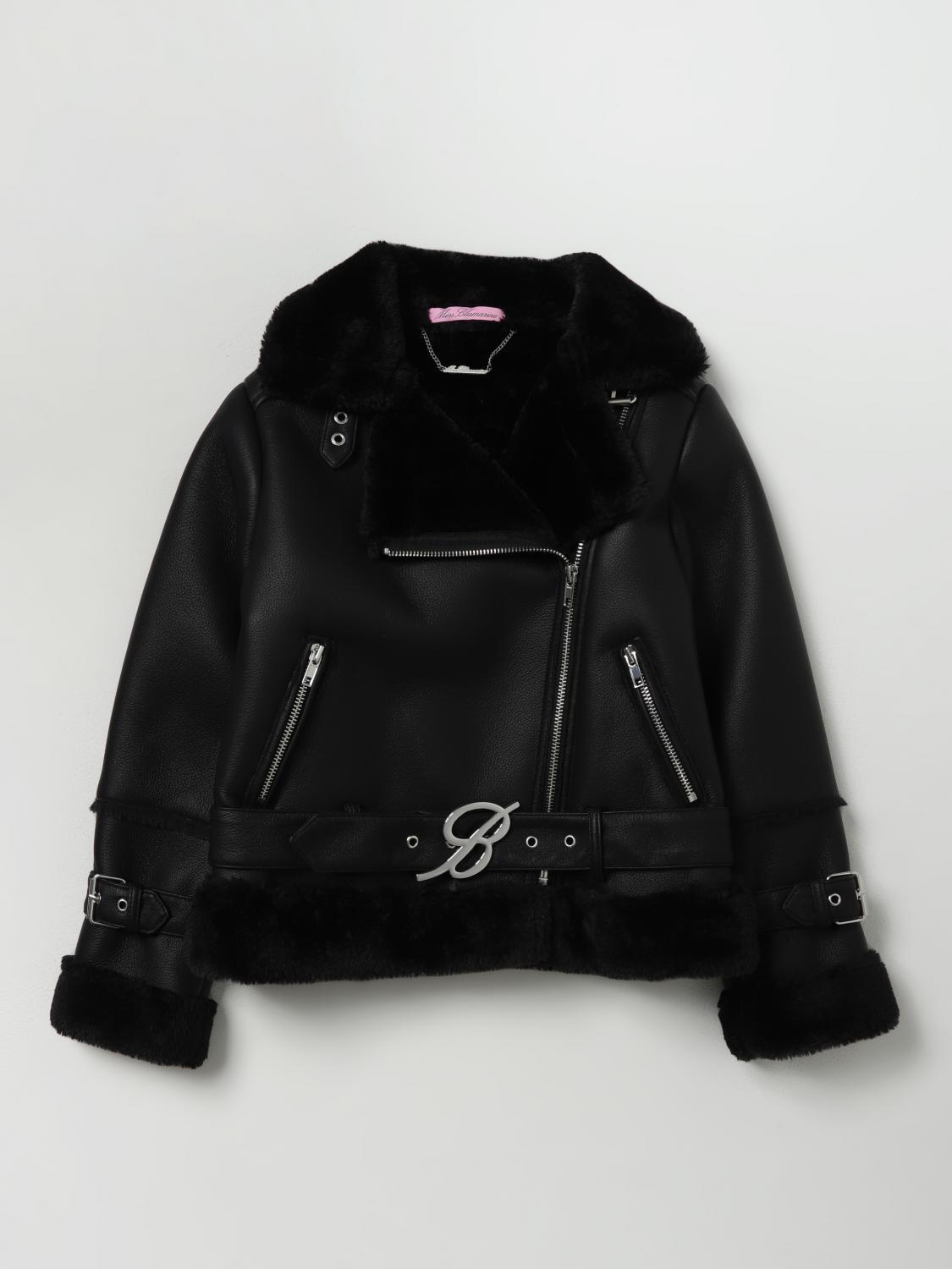 Miss Blumarine Jacket MISS BLUMARINE Kids colour Black