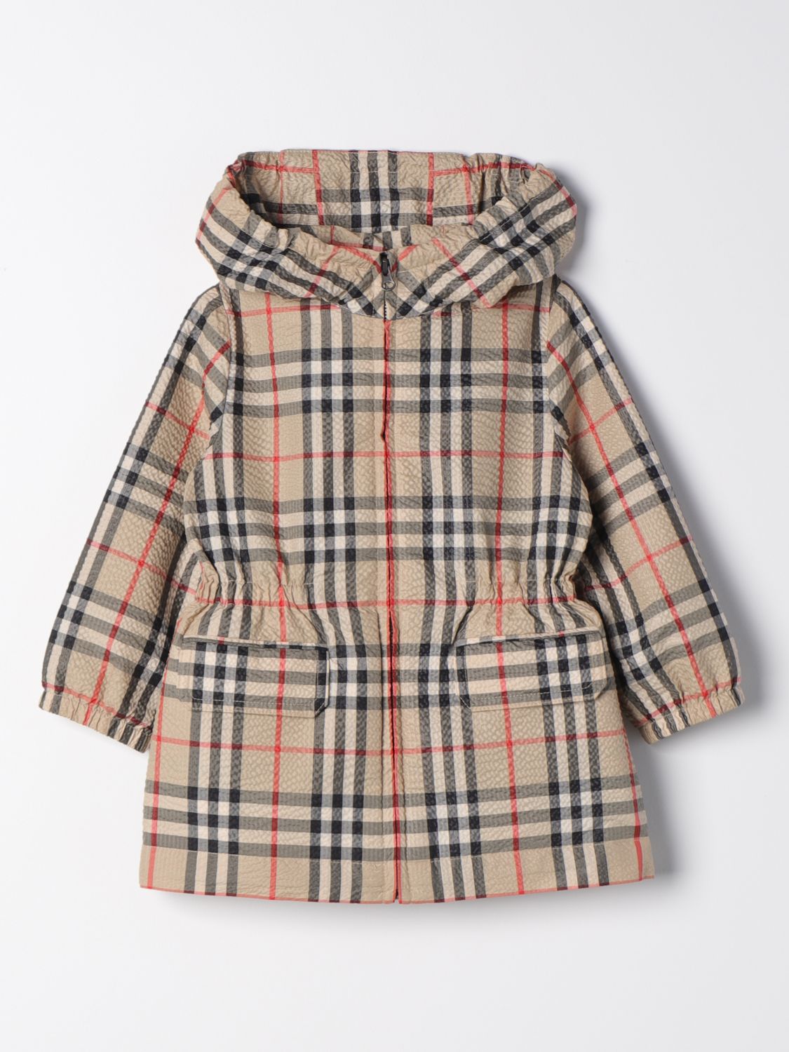 Burberry Kids Jacket BURBERRY KIDS Kids colour Beige