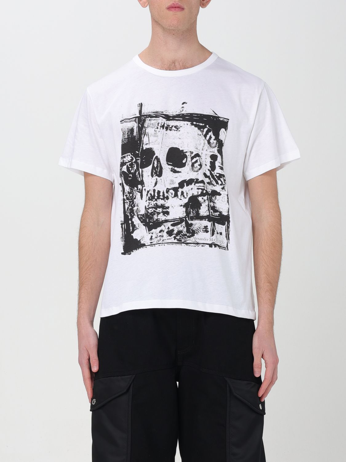 Alexander McQueen T-Shirt ALEXANDER MCQUEEN Men colour White