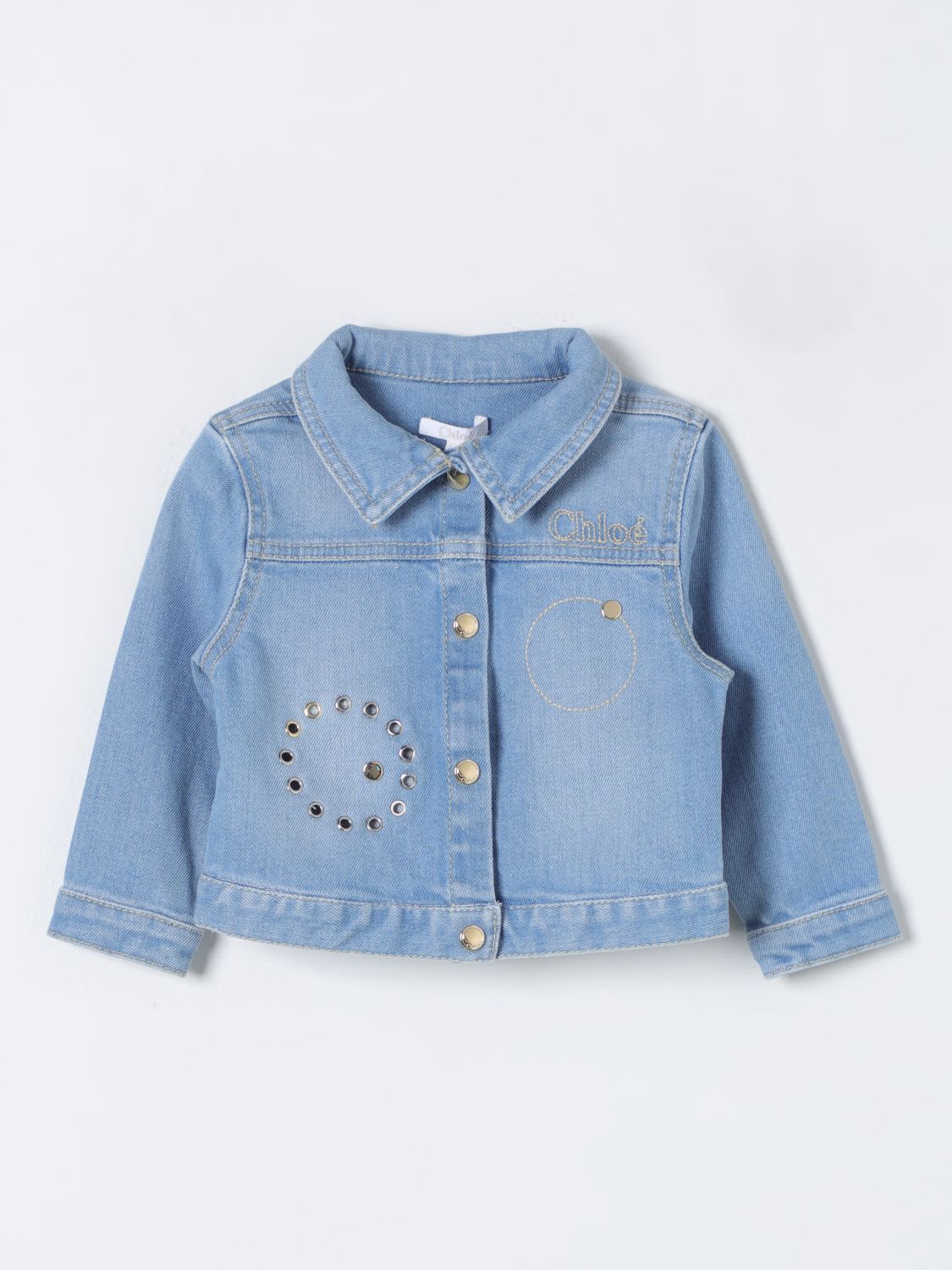 Chloé Jacket CHLOÉ Kids colour Grey