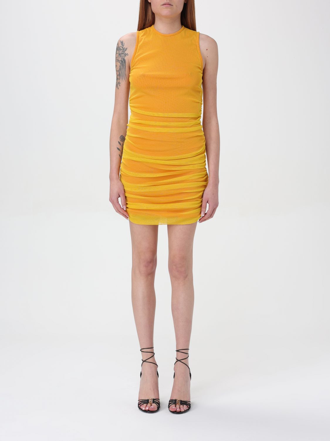 Saint Laurent Dress SAINT LAURENT Woman color Yellow