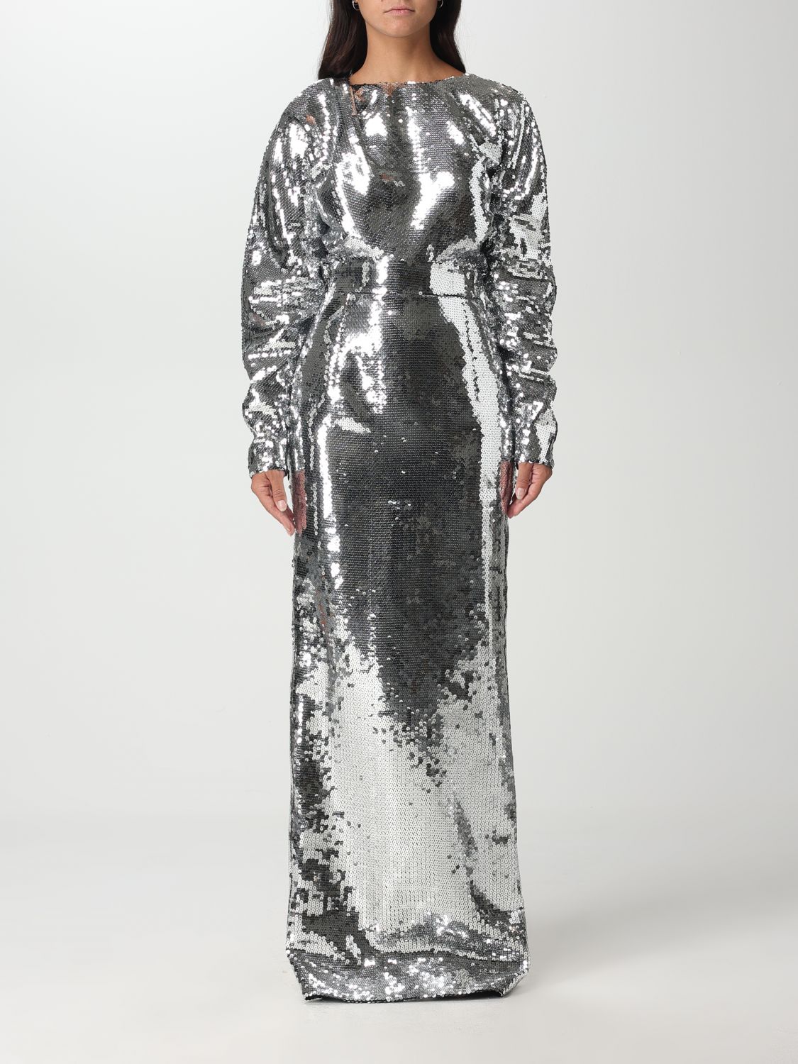 Alexandre Vauthier Dress ALEXANDRE VAUTHIER Woman colour Silver