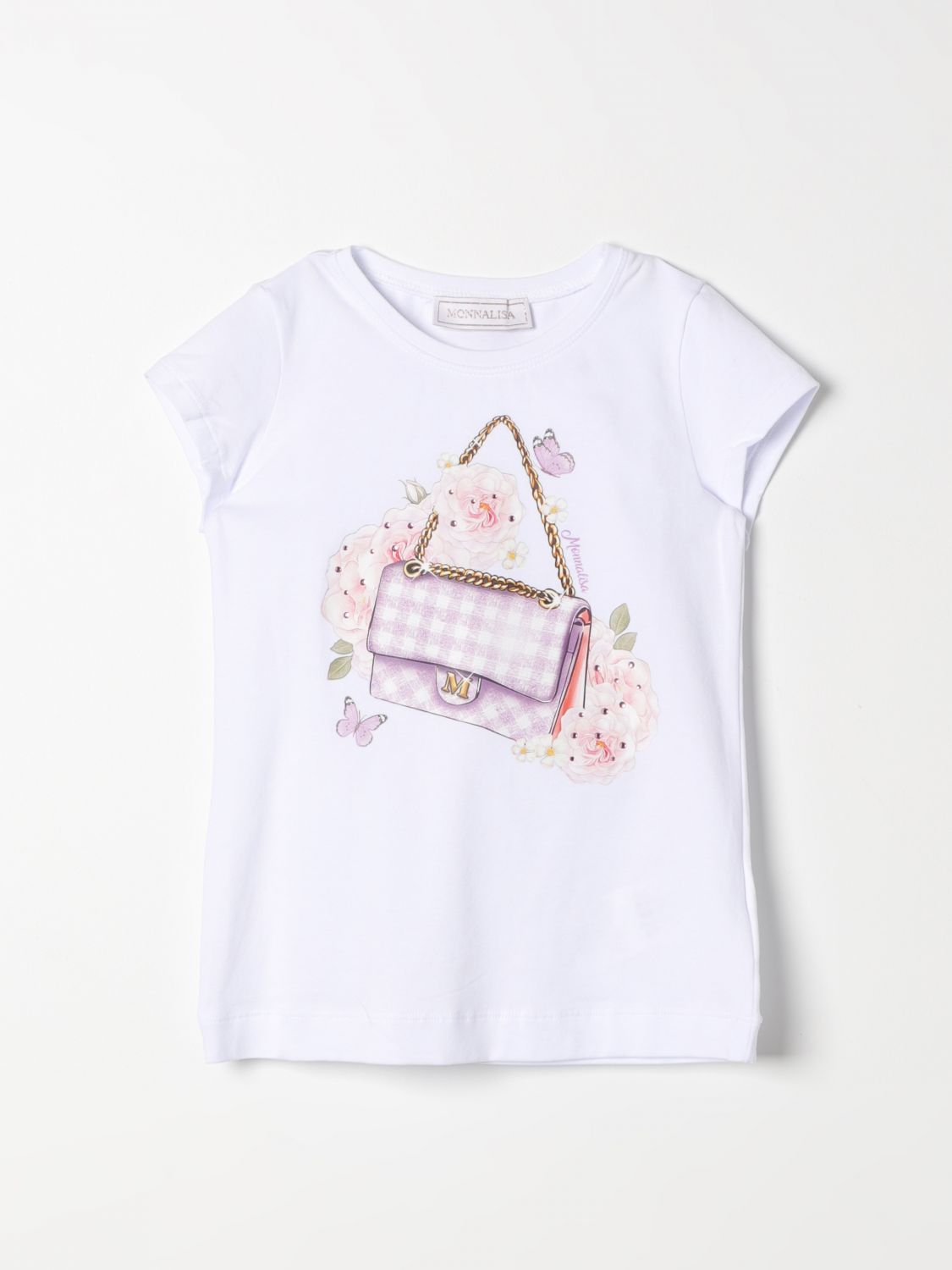 Monnalisa T-Shirt MONNALISA Kids colour White