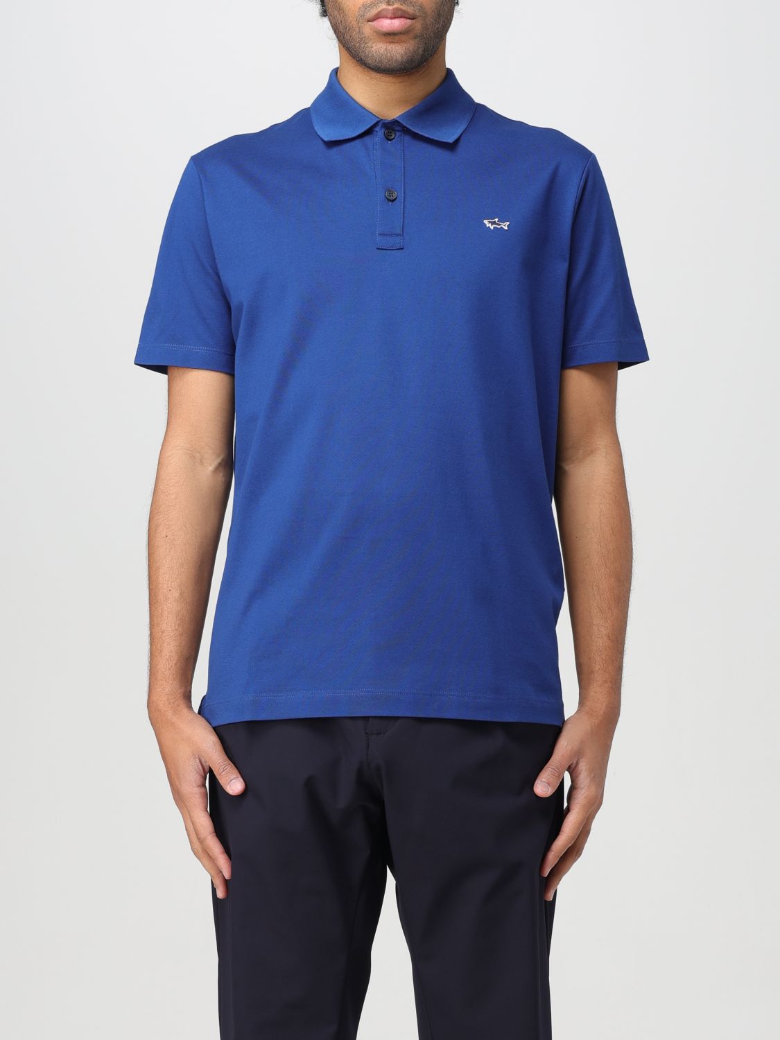 Paul & Shark Polo Shirt PAUL & SHARK Men colour Gnawed Blue