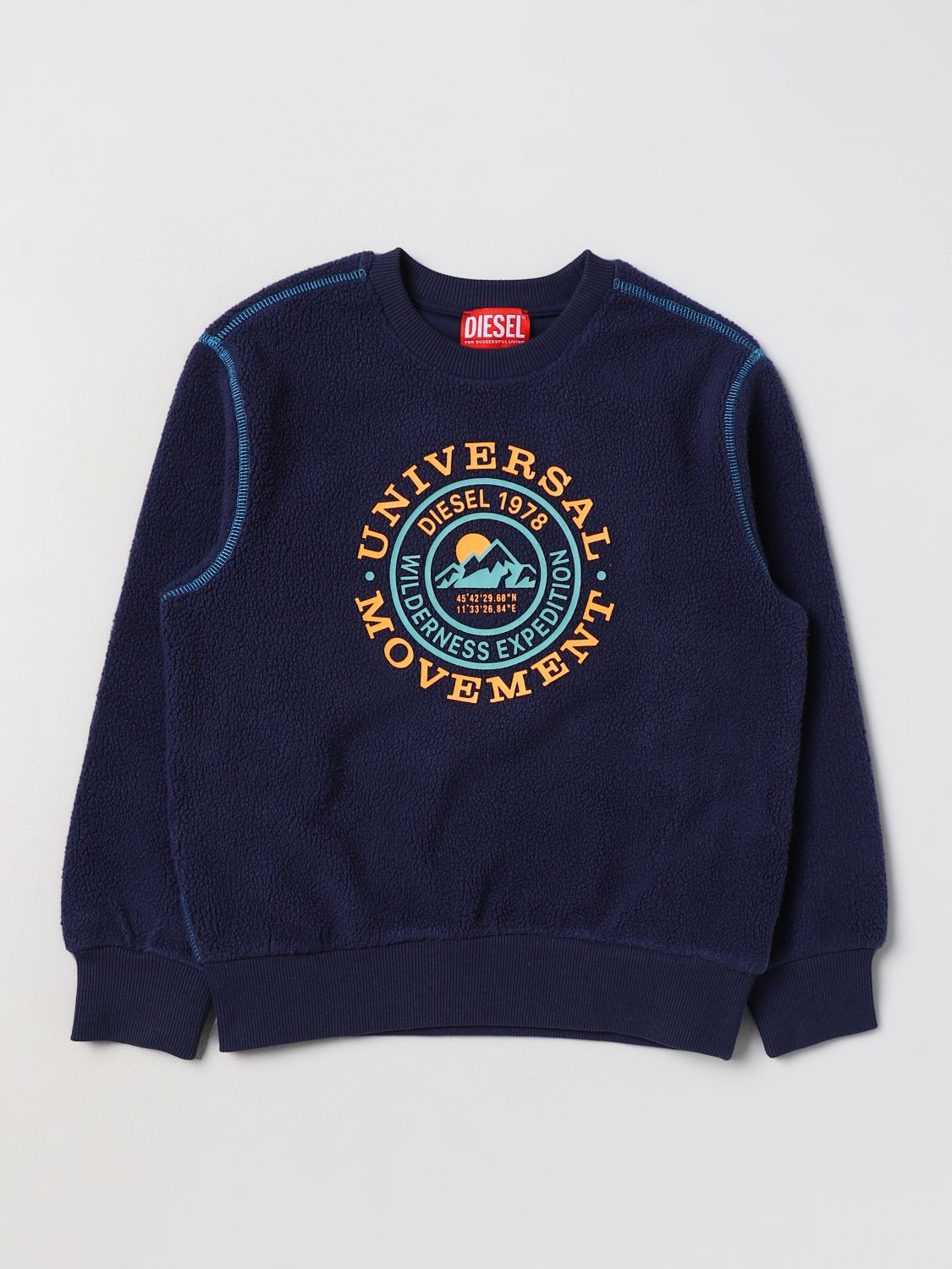 Diesel Jumper DIESEL Kids colour Blue