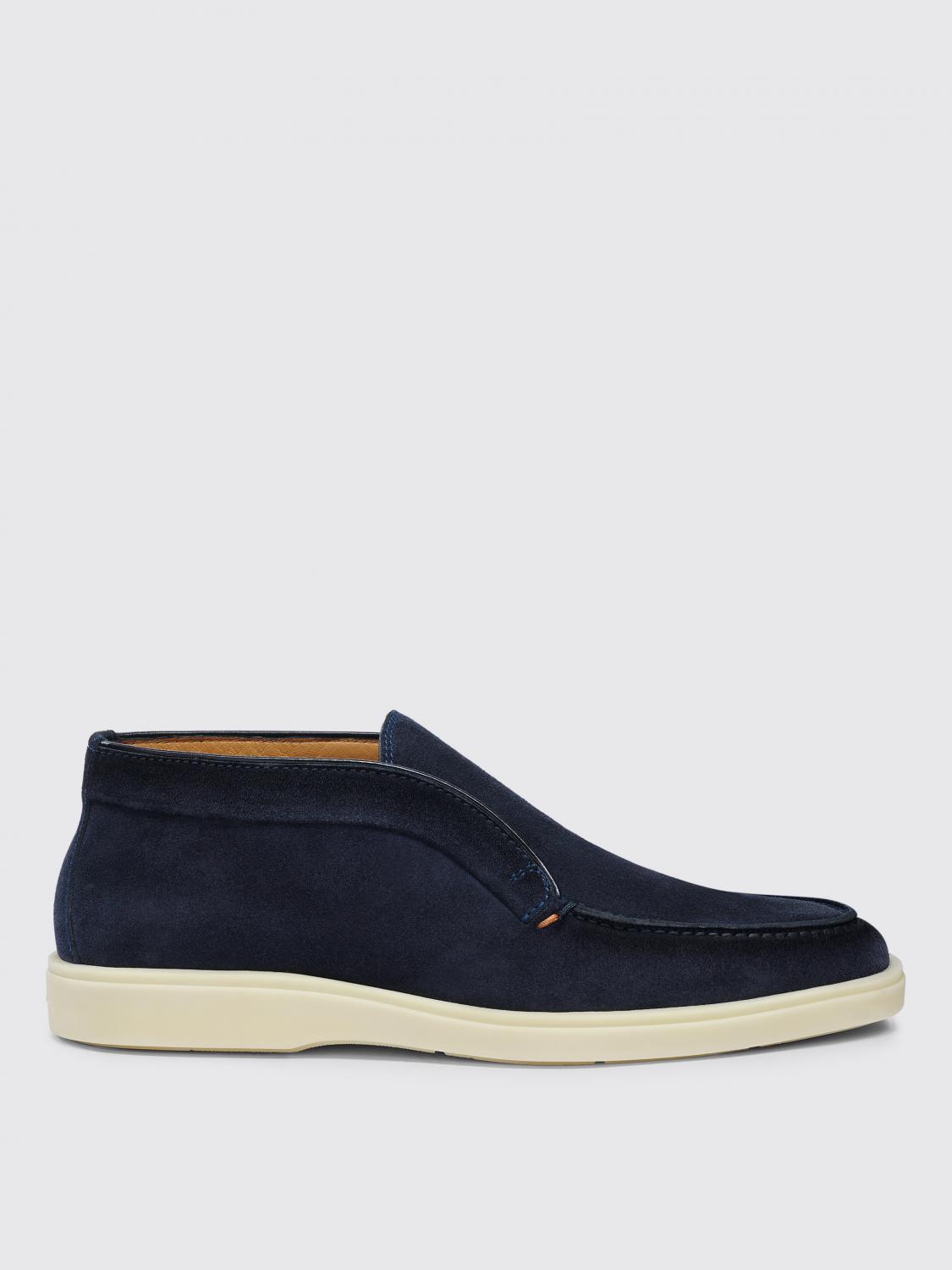 Santoni Desert Boots SANTONI Men colour Blue