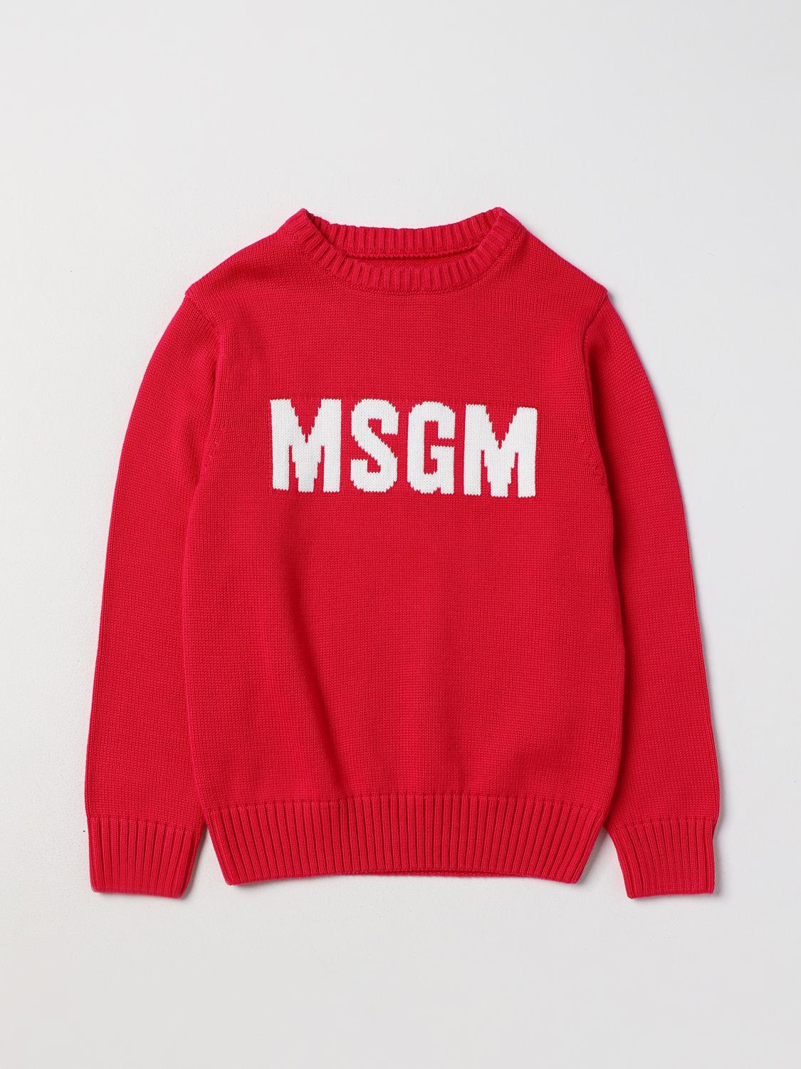 Msgm Kids Jumper MSGM KIDS Kids colour Fuchsia