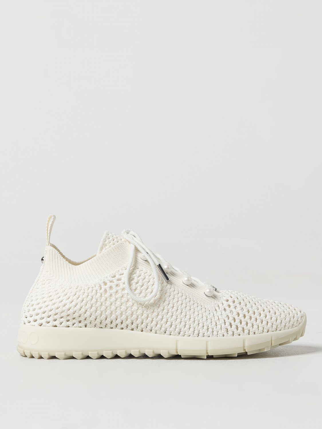 Jimmy Choo Sneakers JIMMY CHOO Woman colour Milk