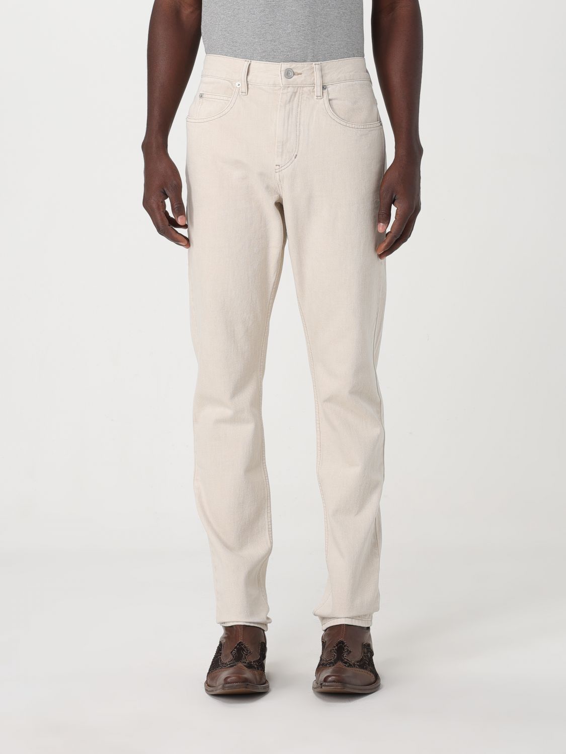 Isabel Marant Trousers ISABEL MARANT Men colour Ecru