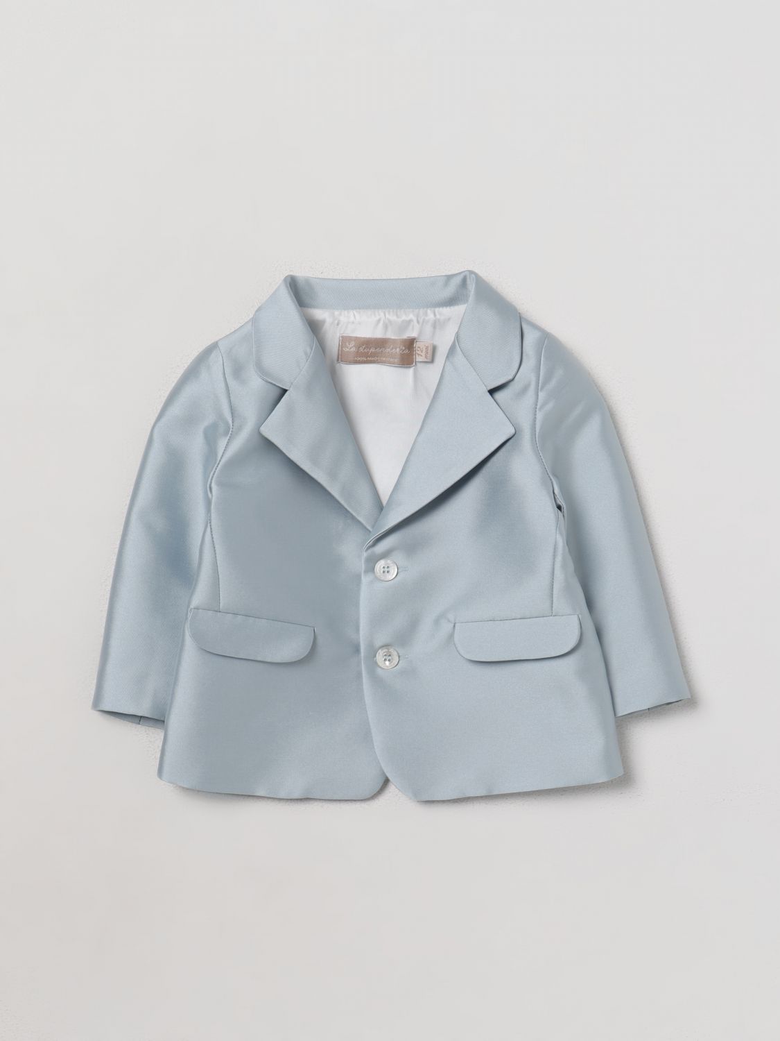 La Stupenderia Blazer LA STUPENDERIA Kids colour Gnawed Blue