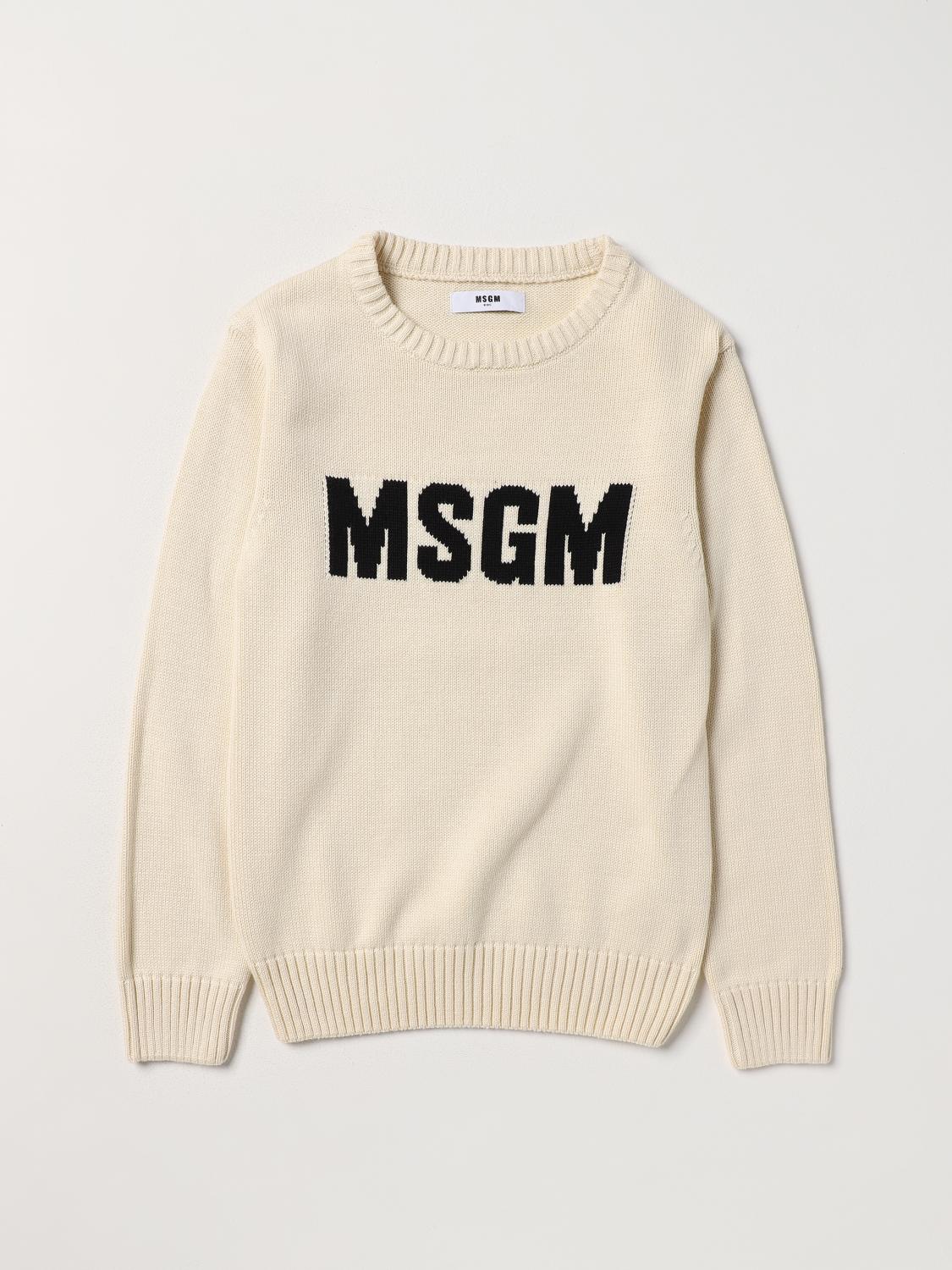 Msgm Kids Jumper MSGM KIDS Kids colour Cream