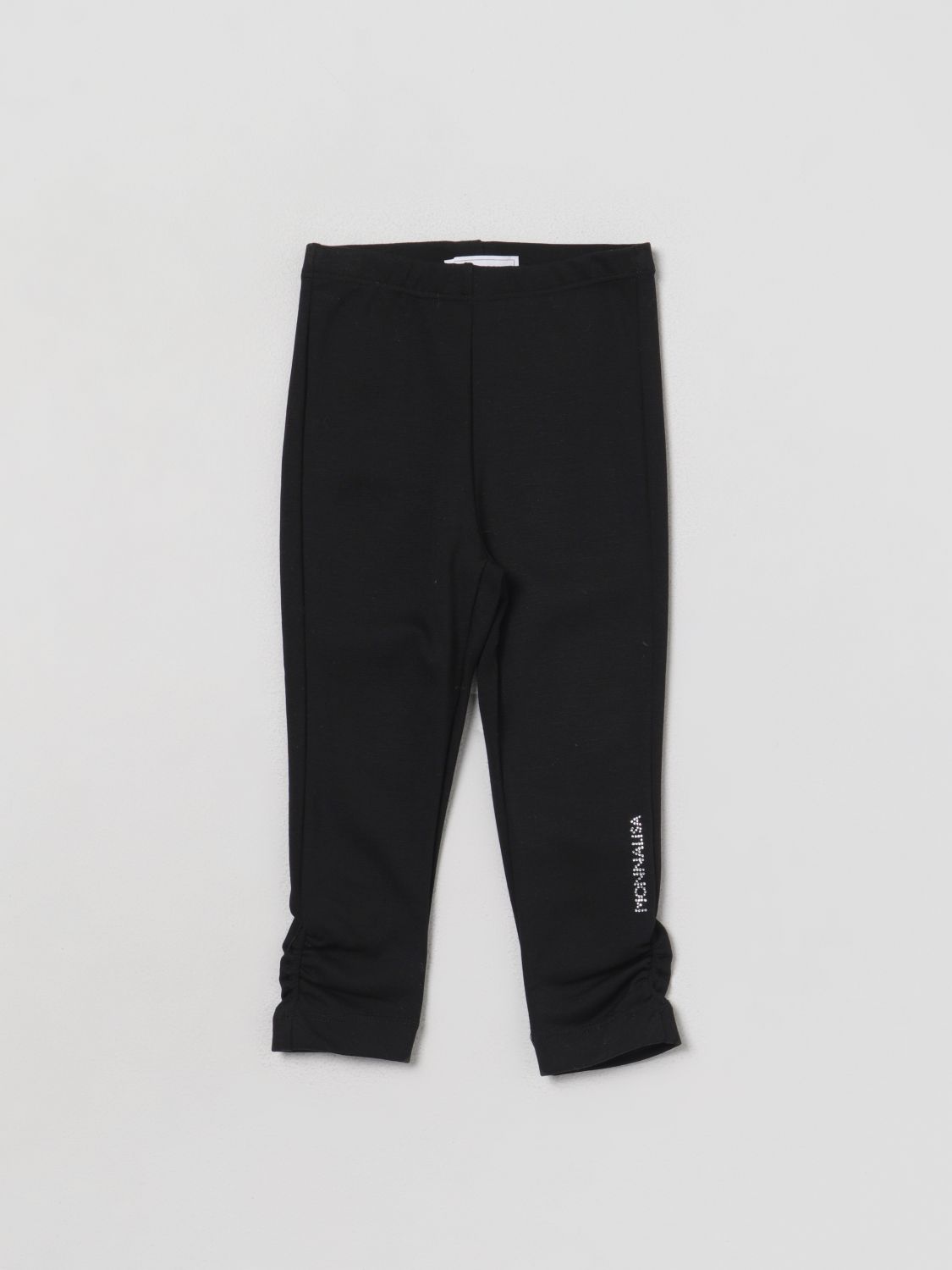 Monnalisa Trousers MONNALISA Kids colour Black