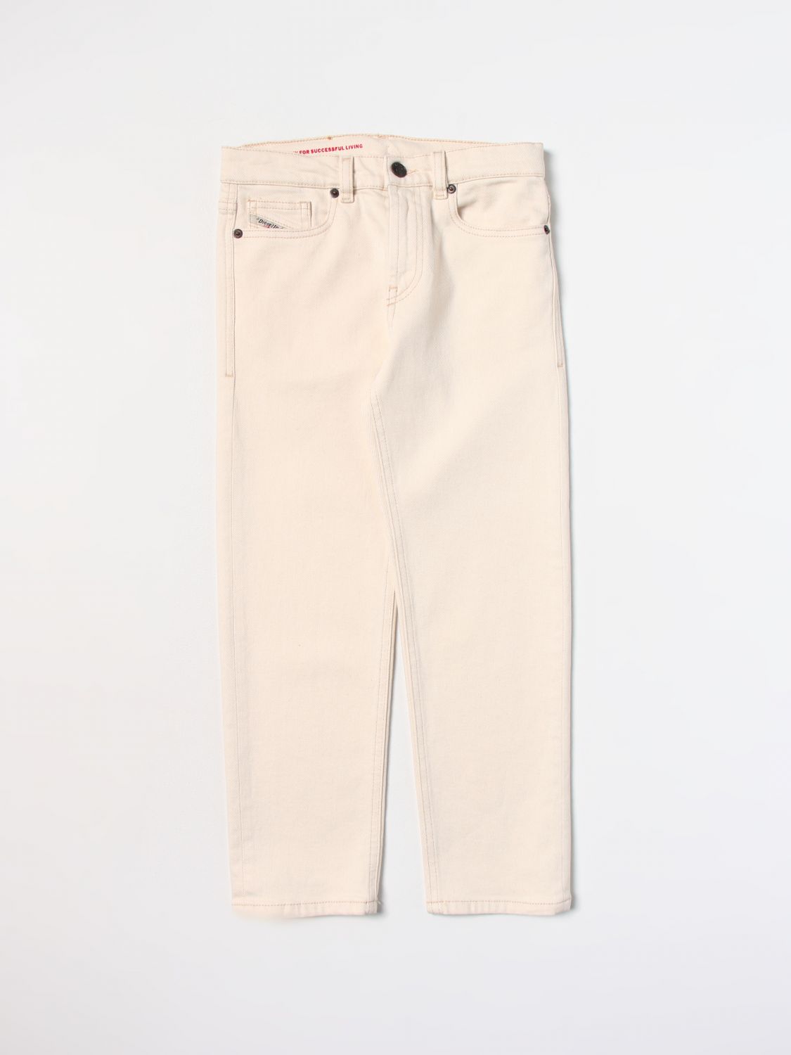 Diesel Jeans DIESEL Kids colour Yellow Cream