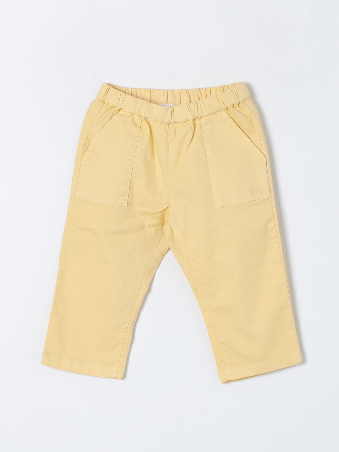 Bonpoint Trousers BONPOINT Kids colour Yellow