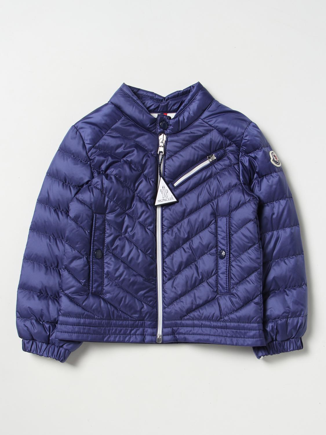 Moncler Jacket MONCLER Kids colour Blue