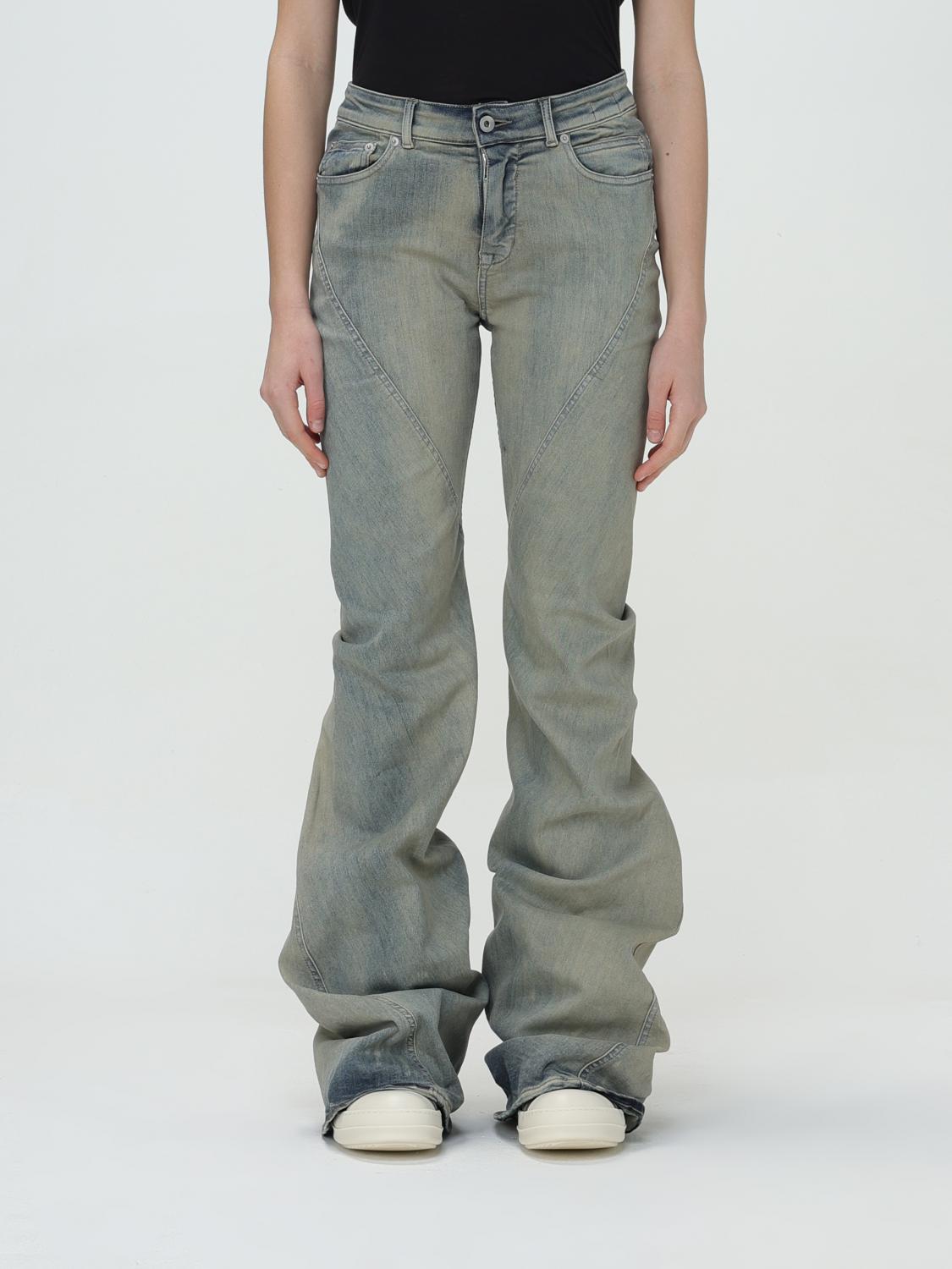 Rick Owens Drkshdw Jeans RICK OWENS DRKSHDW Woman colour Blue