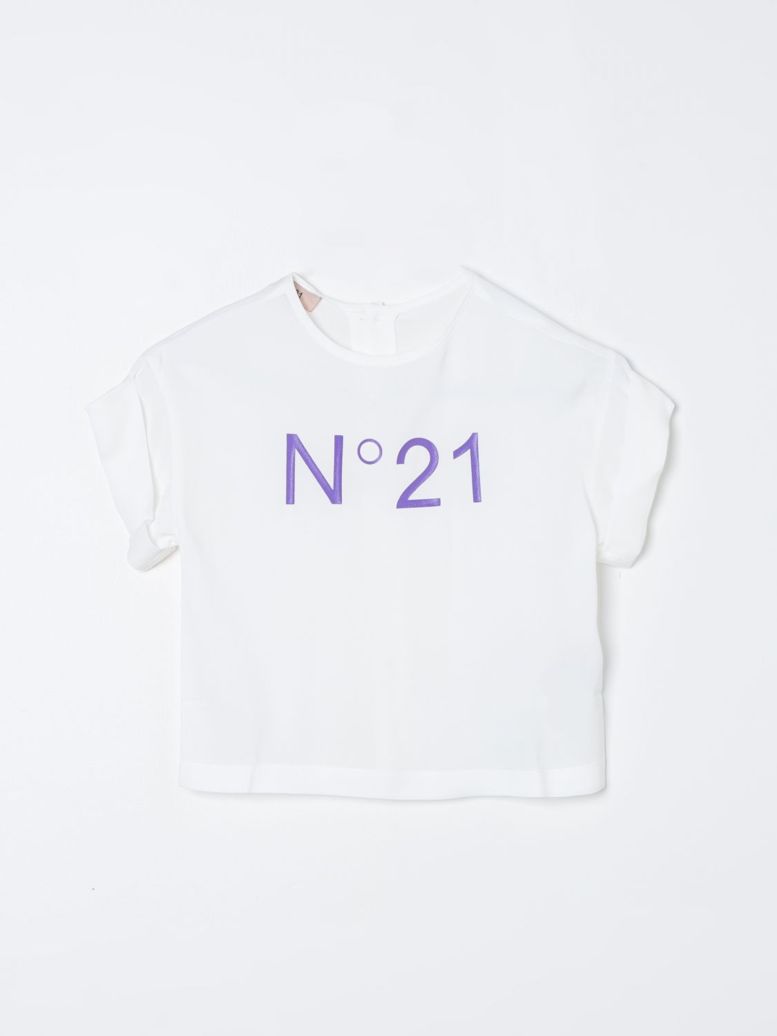 N° 21 Shirt N° 21 Kids colour White