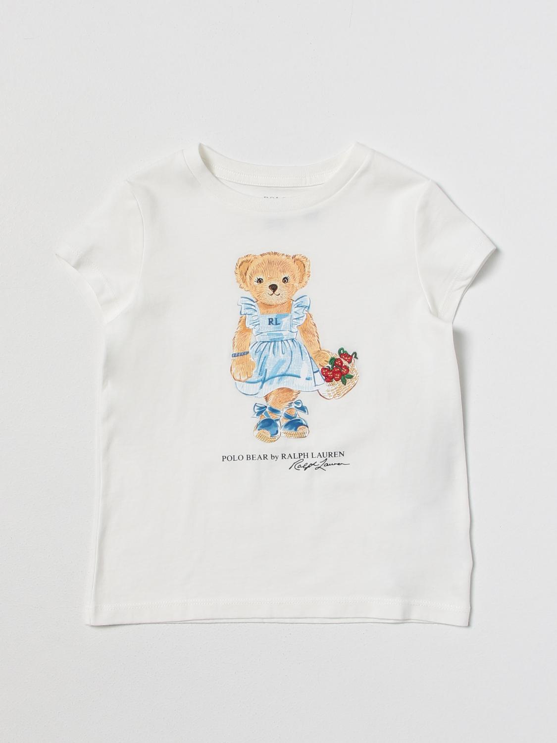 Polo Ralph Lauren T-Shirt POLO RALPH LAUREN Kids colour Yellow Cream