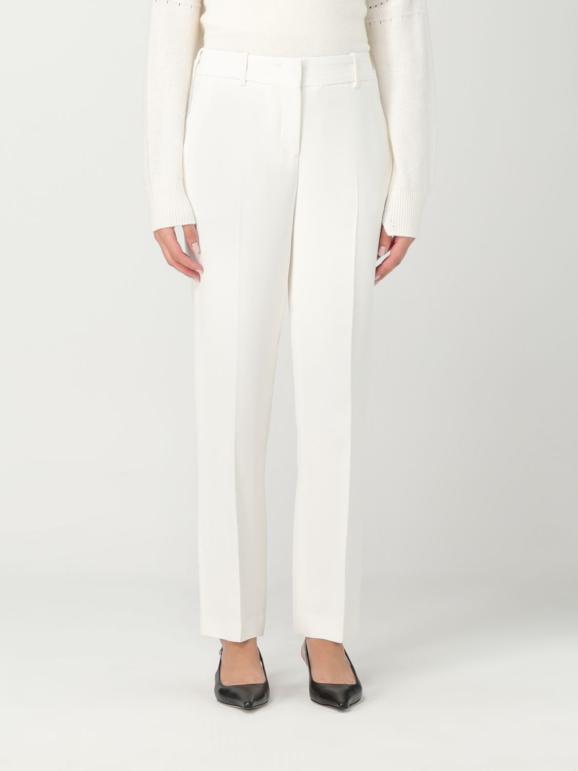 Ermanno Scervino Trousers ERMANNO SCERVINO Woman colour White