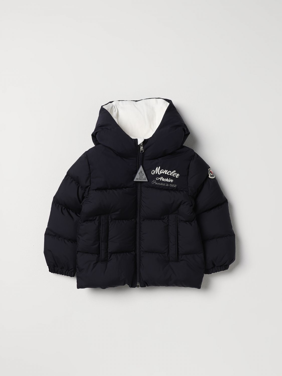 Moncler Jacket MONCLER Kids colour Blue