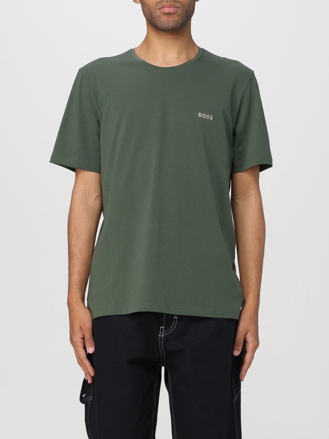BOSS T-Shirt BOSS Men color Green