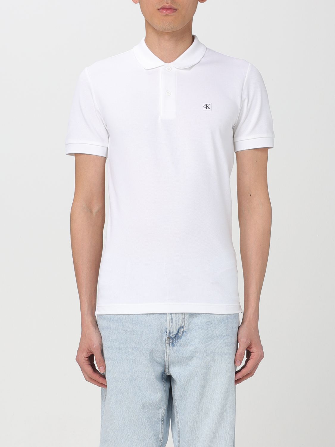 Ck Jeans Polo Shirt CK JEANS Men colour White
