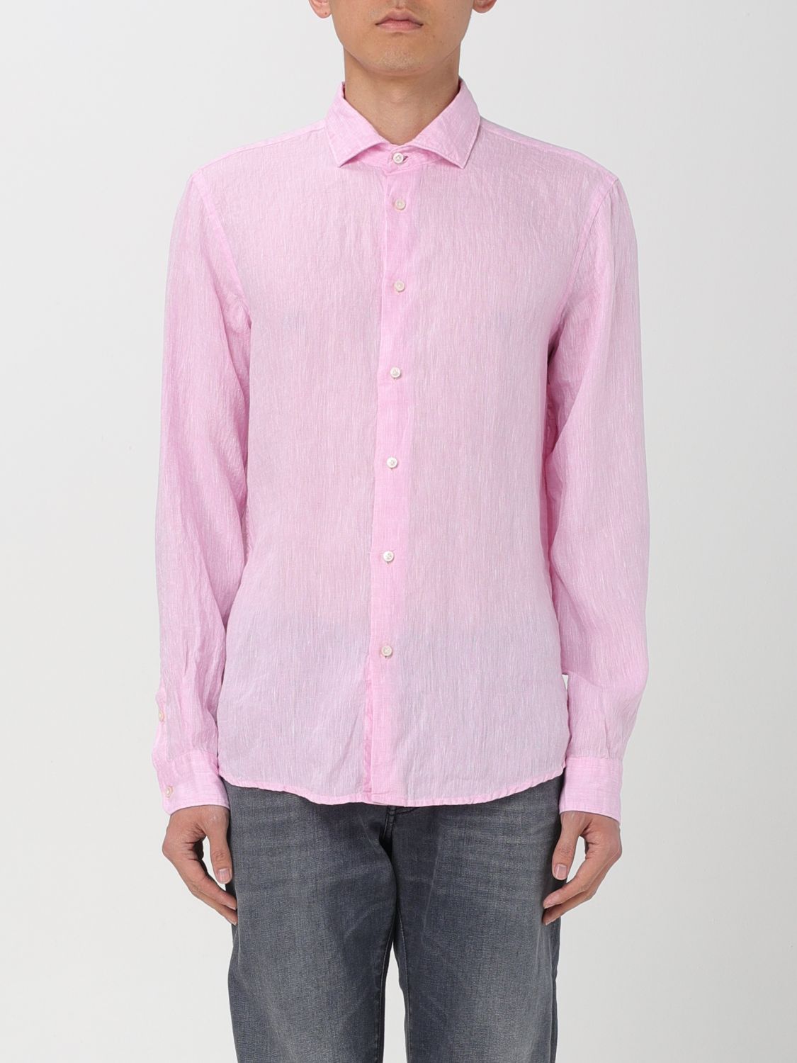 Brian Dales Shirt BRIAN DALES Men colour Pink