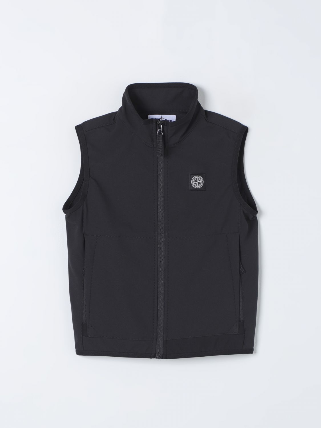 Stone Island Junior Waistcoat STONE ISLAND JUNIOR Kids colour Black