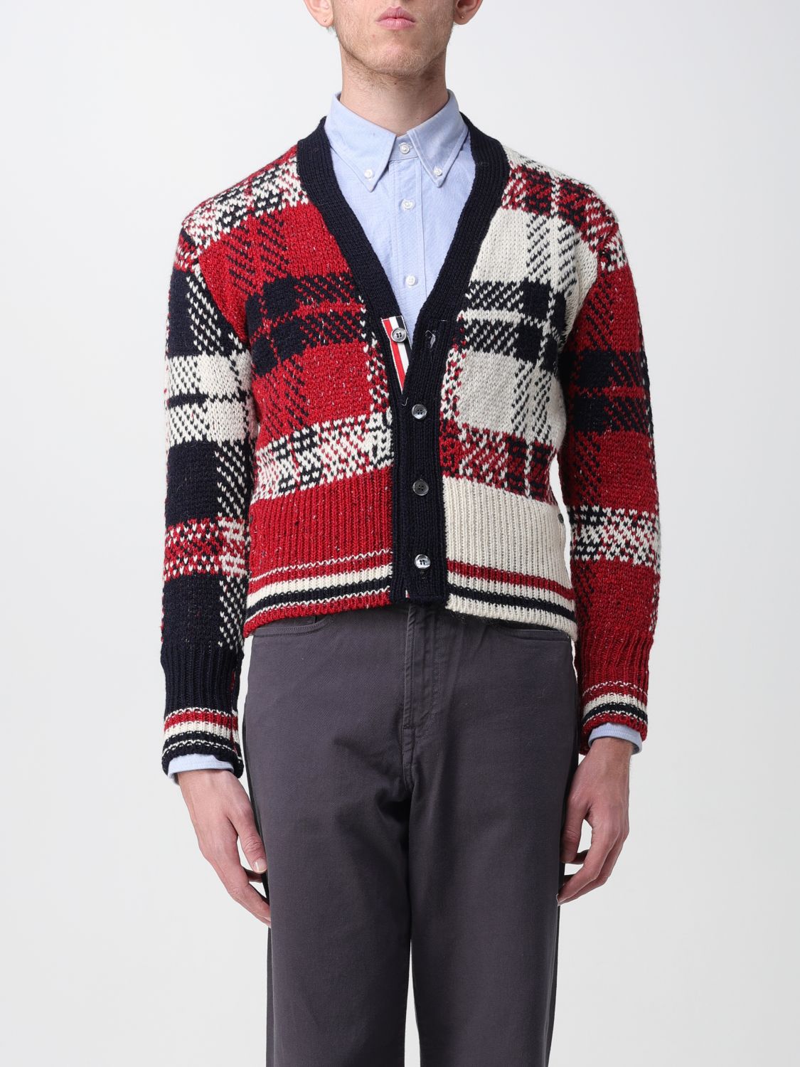 Thom Browne Cardigan THOM BROWNE Men colour White