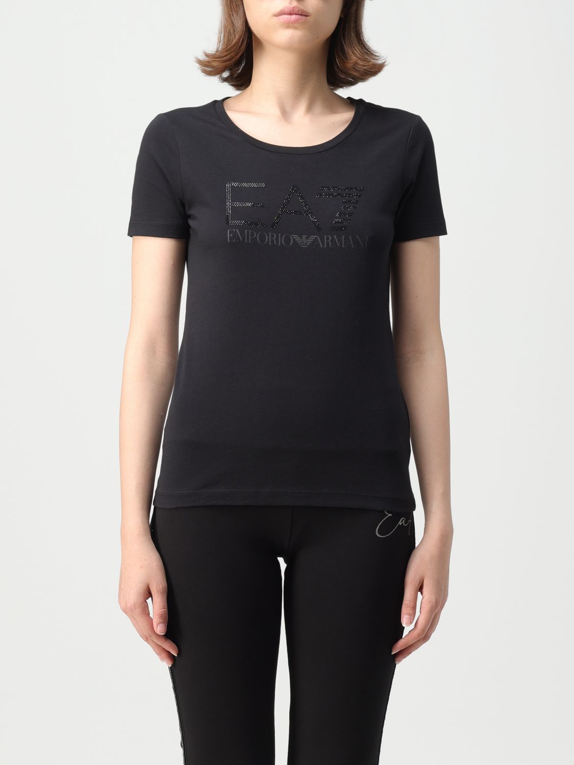 EA7 T-Shirt EA7 Woman colour Black