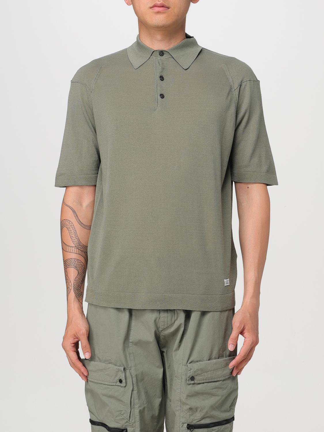 C.P. Company Polo Shirt C. P. COMPANY Men color Green